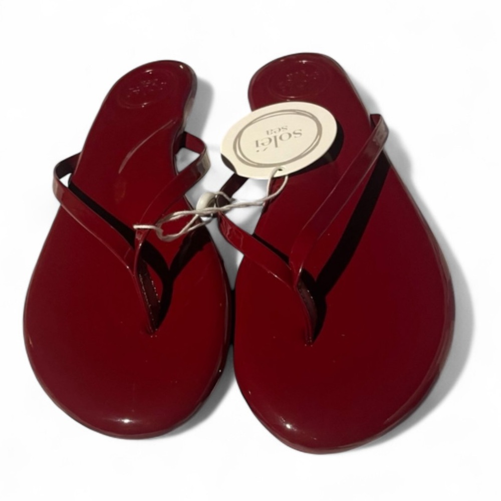 Cute Solei Sea Indie Sandal in Burgandy